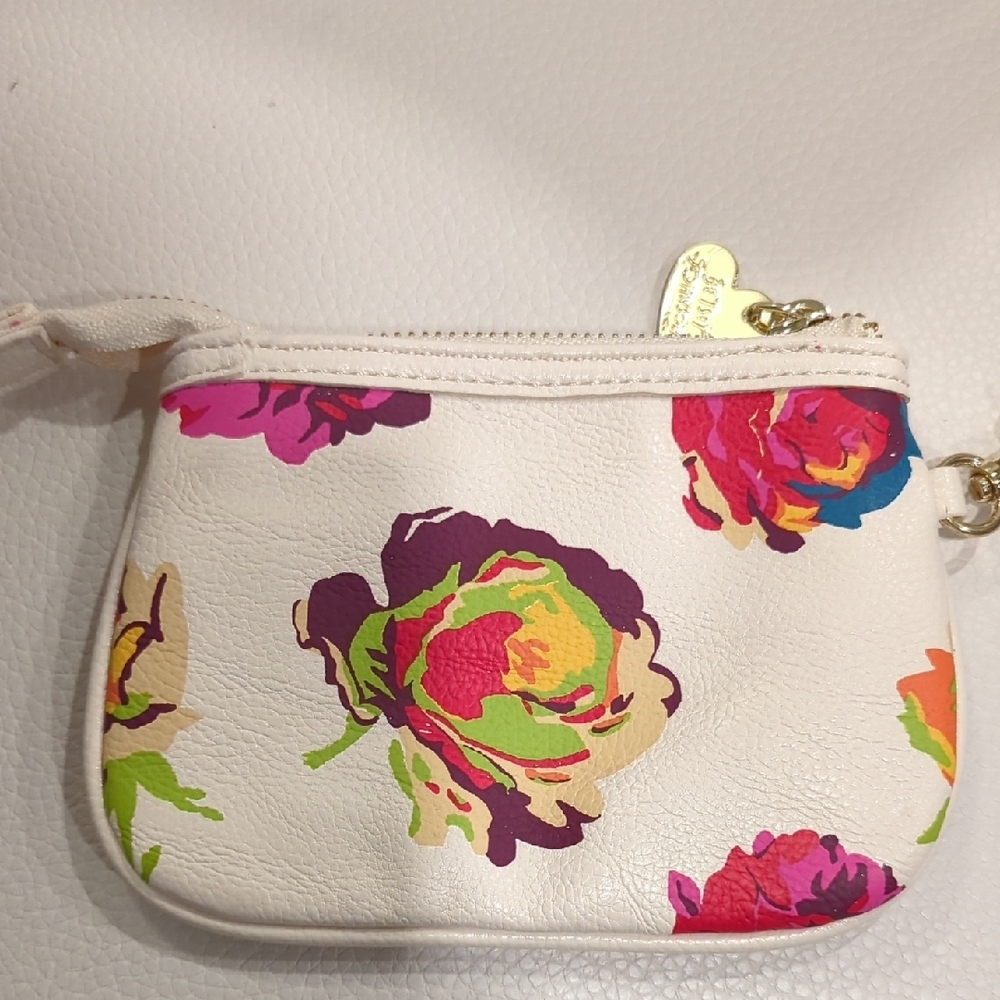 Betsey Johnson Colorful Floral Wristlet - Picture 3 of 5